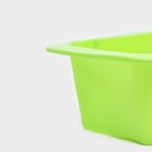 Форма для выпечки Доляна «Хлеб. Полосы», силикон, 27.5×13.5×7 см, внутр.размер 23.5×11×7 см, зелёная - Фото 6