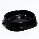 Миска №1 «Нулевка» 200 мл, 13.5×12.5×3 см, чёрный - Фото 2