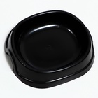 Миска №1 «Нулевка» 200 мл, 13.5×12.5×3 см, чёрный - Фото 4