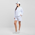 Костюм женский (толстовка и шорты) MIST, р. 40-42, белый - Фото 6