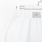 Костюм женский (толстовка и шорты) MIST, р. 48-50, белый - Фото 10