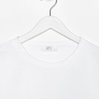 Костюм женский (толстовка и шорты) MIST, р. 48-50, белый - Фото 7
