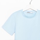 Комплект детский (футболка, шорты) KAFTAN Basic line, размер 30 (98-104 см), голубой - Фото 12