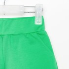 Комплект детский (футболка, шорты) KAFTAN "Basic line" размер 30 (98-104), цвет зелёный - Фото 13