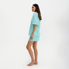 Пижама женская (футболка и шорты) KAFTAN Basic р. 40-42, бирюзовый 7677133 - фото 365691 Пижама женская (футболка и шорты) KAFTAN Basic р. 40-42, бирюзовый 7677133 - фото 365691