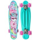 Пенниборд ONLYTOP «Единорожка», 56×16 см, колёса световые PU 60×45 мм, ABEC 7, алюминиевая подвеска - Фото 2