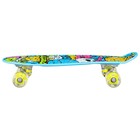 Пенниборд ONLYTOP «Рожицы», 56×16 см, колёса световые PU 60×45 мм, ABEC 7, алюминиевая подвеска - Фото 3