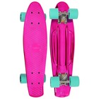 Пенниборд ONLYTOP, 56×15 см, колёса PU 60×45 мм, алюминиевая рама, цвет розовый - Фото 2