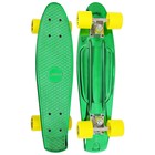 Пенниборд ONLYTOP, 56×15 см, колёса PU 60×45 мм, алюминиевая рама, цвет изумрудный - Фото 2