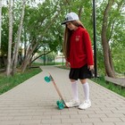 Пенниборд ONLYTOP, 56×15 см, колёса PU 60×45 мм, алюминиевая рама, цвет бронзовый - Фото 5