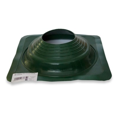 Манжета - проходка на трубу кровельная прямая «Мастер Флеш №5», d=102-178 мм, цвет зелёный