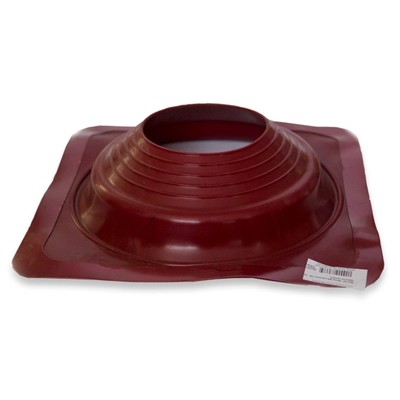 Манжета - проходка на трубу кровельная прямая «Мастер Флеш №5», d=102-178 мм, цвет красный