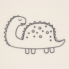 Плед Крошка Я "Dinoparty", 100х140 см, 100% полиэстер - фото 53932166