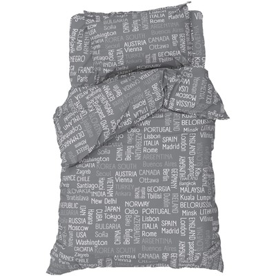 Постельное бельё 1.5-спальное «Этель» Young traveler, бязь