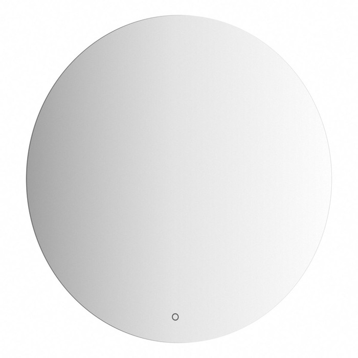 Зеркало Evororm с LED-подсветкой, сенсорный выключатель, 21W, 80х80 см, тёплый белый свет