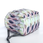 Рюкзак Erich Krause из текстиля на шнурке, 1 карман, цвет серый/разноцветный - Фото 3