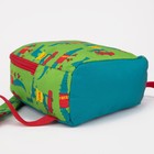 Рюкзак на молнии, цвет зелёный - Фото 3