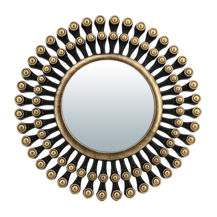 Зеркало Qwerty «Дижон», декоративное, d=13 см, цвет бронза - Фото 1