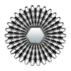 Зеркало Qwerty «Лимож», декоративное, 7х6,2 см, цвет серебро - фото 295606973