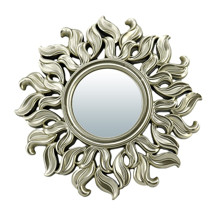 Зеркало Qwerty «Реймс», декоративное, d=9 см, цвет золото - Фото 1