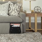 Органайзер Qwerty для дивана/кресла, из фетра, 3,8 л,  цвет тёмно-серый - Фото 6