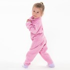 Комбинезон для девочки, цвет розовый, рост 86-92 см (26) - Фото 4