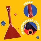 Балалайка «Матрёшка», цвет красный - Фото 4