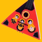 Балалайка «Матрёшка», цвет красный - Фото 7