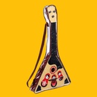 Балалайка «Матрёшка», цвет красный - Фото 8