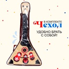 Балалайка «Матрёшка», цвет бежевый - Фото 5