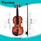 Игрушка музыкальная «Скрипка. Маэстро», звуковые эффекты, цвет светло-коричневый - фото 10238670