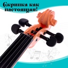 Игрушка музыкальная «Скрипка. Маэстро», звуковые эффекты, цвет светло-коричневый - фото 10238671