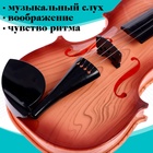 Игрушка музыкальная «Скрипка. Маэстро», звуковые эффекты, цвет светло-коричневый - фото 10238672
