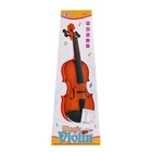 Игрушка музыкальная «Скрипка. Маэстро», звуковые эффекты, цвет светло-коричневый - фото 10238674