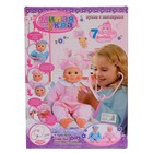 Интерактивный пупс «Милая кукла», болеет, сопли, краснеет, звук, цвет голубой - Фото 2
