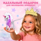 Музыкальная игрушка «Единорог», со светом и звуком, машет крыльями, цвет белый - Фото 3