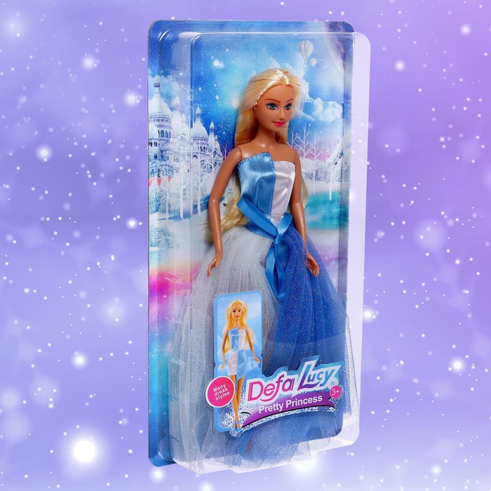 Кукла-модель «Анна», в платье, цвет розовый 54094