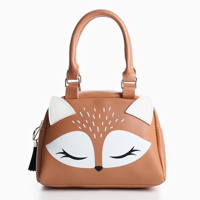 Сумка детская для девочки «Лисичка», на молнии