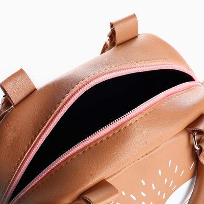 Сумка детская для девочки «Лисичка», на молнии