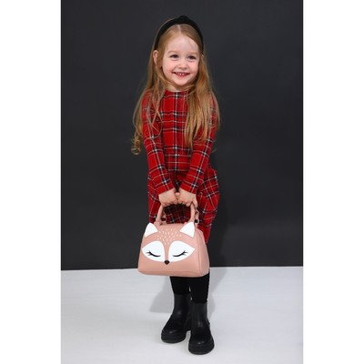 Сумка детская для девочки «Лисичка», на молнии
