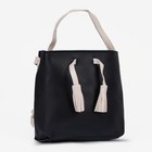 Сумка детская на молнии, косметичка, чёрная - Фото 1