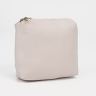 Сумка детская на молнии, косметичка, цвет бежевый - Фото 5