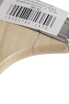 УЦЕНКА Кисть плоская ТУНДРА, натуральная щетина, деревянная рукоятка, 4", 100 мм - Фото 4