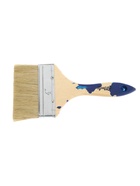 УЦЕНКА Кисть плоская ТУНДРА, натуральная щетина, деревянная рукоятка, 4", 100 мм - Фото 7