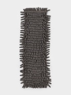 Насадка для плоской швабры «Доляна», 40×10 см, микрофибра букли, 80 г, серая - Фото 4