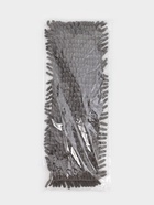 Насадка для плоской швабры «Доляна», 40×10 см, микрофибра букли, 80 г, серая - Фото 8