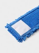 Насадка для плоской швабры «Доляна», 40×10 см, микрофибра букли, синяя - Фото 5