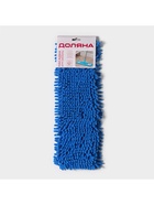 Насадка для плоской швабры «Доляна», 40×10 см, микрофибра букли, синяя - Фото 6
