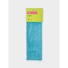 Насадка для плоской швабры «Доляна», 40×10 см, микрофибра, 60 г, голубая - Фото 8