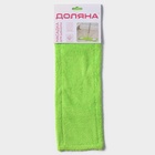 Насадка для плоской швабры «Доляна», 40×10 см, микрофибра, 60 г, зелёная - Фото 7
